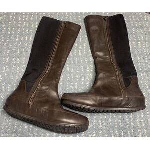 Fitflop Dark Brown and Black Winter Boots